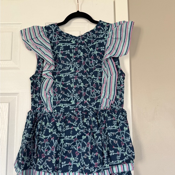 Simply Southern Floral Ruffle Tiered Maxi Dress New NWT Cottagecore - Picture 11 of 12